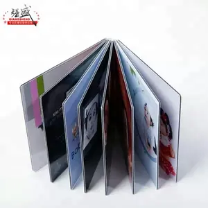 Photo album self adhesive pvc sheets for book inner pages 0.8mm thick