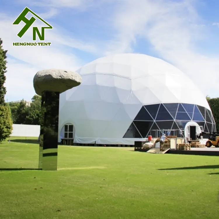 Tenda Mega Tenda a cupola geodetica casa tende da campeggio per famiglie Extra Large di diametro 8m al miglior prezzo