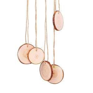 Round Natural Pine <strong>Wood</strong> Painted Multifunction Wooden Tapestry Ornament <strong>Slices</strong> - Product Image 3
