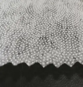 Entoilage fusible Micro Dot non tissé en polyester et nylon de haute qualité