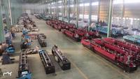 Machine de fabrication de tuiles trapézoïdales en acier coloré avec commande PLC et roulement de moteur pour la construction murale, certifiée CE