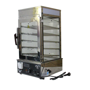Vaporera Comercial Ajustable para Alimentos, Vaporera Eléctrica para Masa, Sopa, Dumplings, Pan y Bollos - Product Image 1
