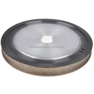 Round Edge Diamond glass grinding peripheral wheel for shower screen on SB10 irregular shape machine