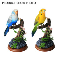 Jouet pour oiseaux Jacko Toys, en plastique, fonctionnant sur piles, avec enregistrement sonore, magnifique jouet perroquet