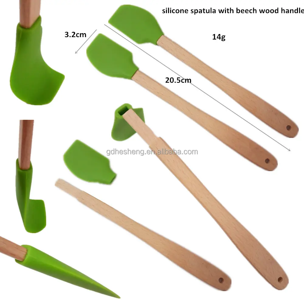 Sıcak satmak mini mutfak spatula türleri