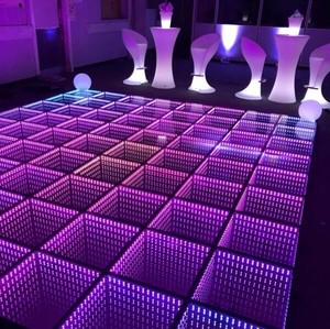 Pistas de Baile LED Impermeables para Entretenimiento en Escenarios Pequeños, Cuadradas, con Colores RGB 3D - Product Image 1