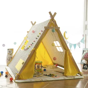 X FRAME 100% Outdoor Katun Kanvas Panner Tenda Teepee