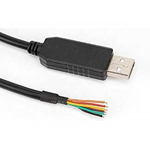Cable Adaptador Convertidor USB FTDI TTL 232 con Luz Indicadora, Protección de Grado Industrial para Impresoras y Computadoras Linux y Mac - Product Image 6
