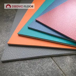 Indoor Pvc Sports tiles for floor Basketball Court Plastic flooring vinyl plank