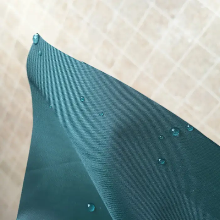 Cortina de chuveiro para barraca de fábrica, toalha de mesa impermeável 100% poliéster 190T tecido tafetá