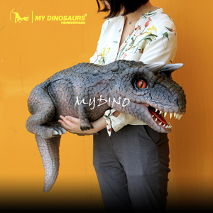My Dino-títere de dinosaurio estegosaurus para bebé, juguete realista - Product Image 4