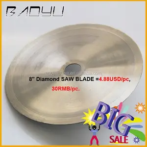 Ketajaman Tinggi Diamond Abrasive Pisau Cutting Saw Blade