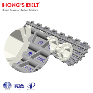 حزام ناقل بلاستيكي معياري بعرض 600 مم ونصف قطر ثابت لصناعة الطباعة طراز HS-2000A - Product Image 3