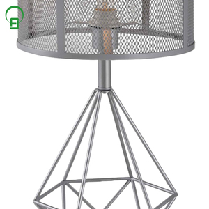 Haute Qualité vintage home decor Métallique argent Meta diamant lampe de <span class=keywords><strong>table</strong></span> métallique - Product Image 6