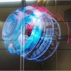 <span class=keywords><strong>Projecteur</strong></span> <span class=keywords><strong>holographique</strong></span> professionnel Z5 WIFI 100cm 4 ailes 3D, <span class=keywords><strong>meilleur</strong></span> affichage de ventilateur - Product Image 4