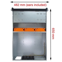 Châssis de serveur industriel personnalisé, châssis pour serveur industriel, edc, 4u