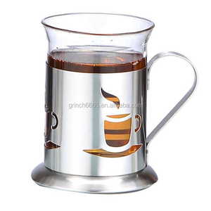 ODM ferro dorato tazza di caffè in 200ml french press mug - Product Image 2