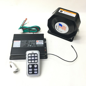 ไซเรนไร้สายสำหรับรถยนต์ไฟฟ้า ขายดี 12V-24V 100W 200W 400W ไซเรนเตือนภัยฉุกเฉินสำหรับยานพาหนะ มีเสียงมากกว่า 8 แบบ N/A - Product Image 3