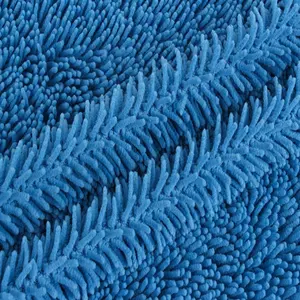 Rolos de tecido chenille de microfibra para brinquedo, almofada de esfregão, tapete