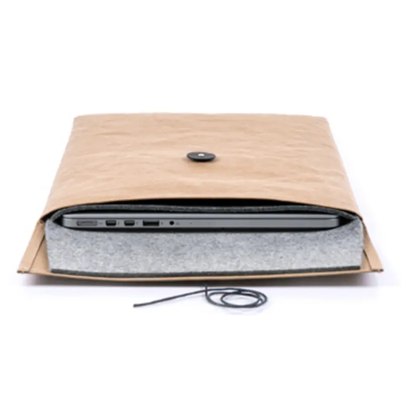 Lightweight Waterproof Envelop Paper Bag Tyvek Laptop Sleeve Case for Apple iPad 10 Inch to 17 Inch