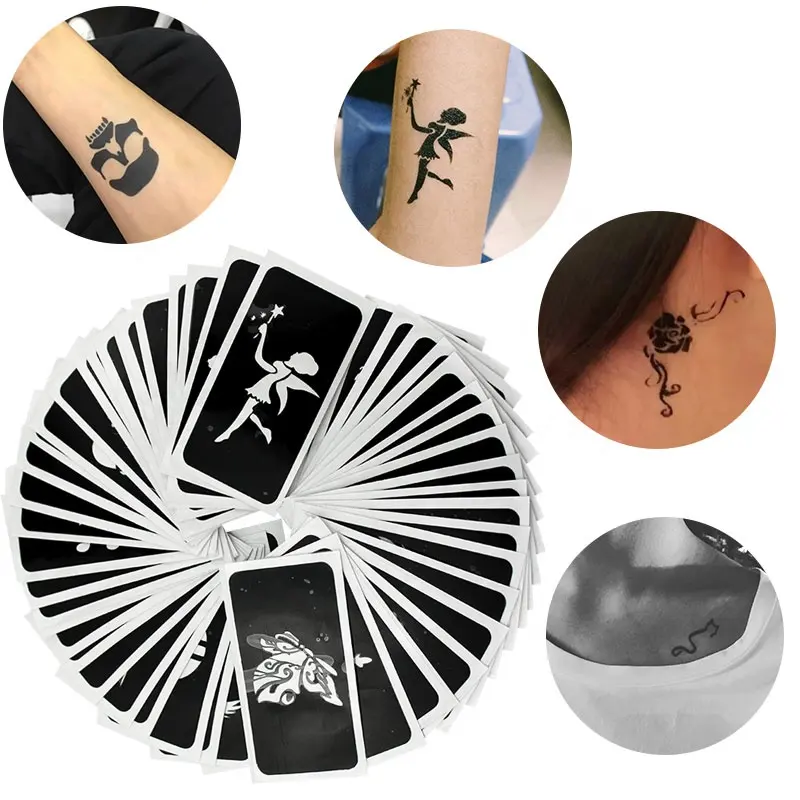 Autocollant de tatouage temporaire 3d, fabricant en gros, tatouage temporaire personnalisé