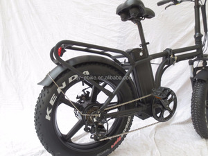 QUEENE/NUEVA <span class=keywords><strong>bicicleta</strong></span> eléctrica <span class=keywords><strong>plegable</strong></span> de neumáticos gruesos de 20 pulgadas con <span class=keywords><strong>bicicleta</strong></span> motorizada integrada de magnesio para el mercado de EE. UU. - Product Image 3