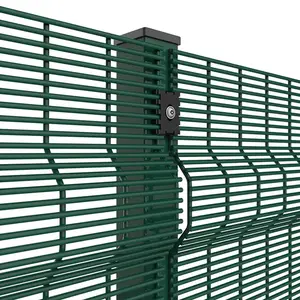 Heavy gauge kleine loch geschweißt wire mesh zaun für Anti klettern sicherheit zaun 358 zaun