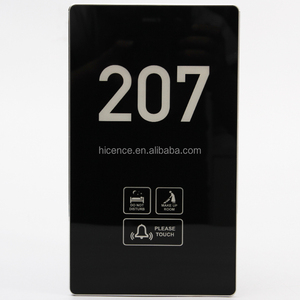 Soluzione per Targhette Wireless con Pannello Sottile, Schermo Touch per Numeri di Stanza LED in Hotel - Product Image 2