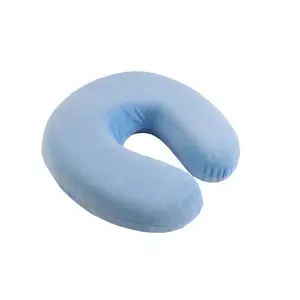 Factory Wholesale Custom Personalized U Shape Camping Car Pillow Foam Travel Neck Support Memory Foam Neck Pillow