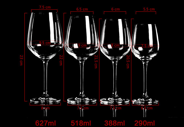 Eco-friendly crystal wine glass,glass cup for red wine,cup wine glass