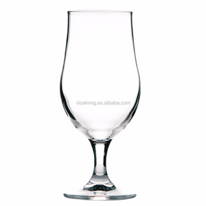 Bold Stemmed Beer <strong>Tulip</strong> <strong>Glasses</strong> 13oz LCE at 10oz - Product Image 1