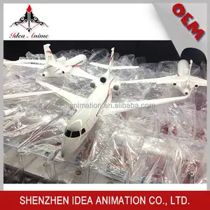 Importação China atacado diecast metal modelo de avião