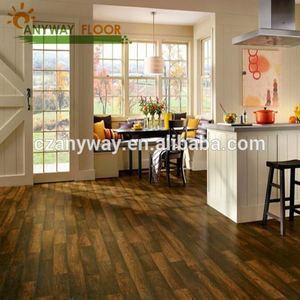 2014 alta calidad luxury4mm <span class=keywords><strong>instalado</strong></span> pegamento uv recubrimiento de pisos de vinilo con brillo no- deslizamiento - Product Image 1