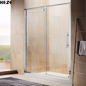 Phòng Tắm Mới Đến Loại Phẳng Kính Cường Lực Cửa Trượt Vòi Hoa Sen Màn Hình Tủ Với Cửa Gấp - Product Image 6