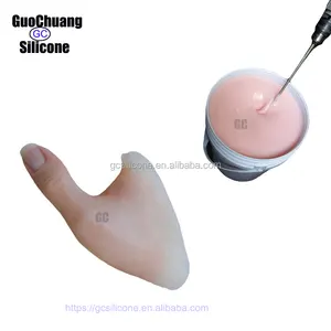 skin life casting silicone compound for prosthetic finger