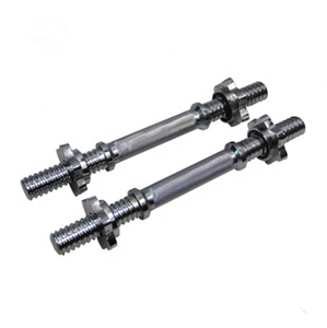 Weight Lifting 100lb Adjustable Weight Cast Iron <strong>Dumbbell</strong> and Barbbell Set - Product Image 5