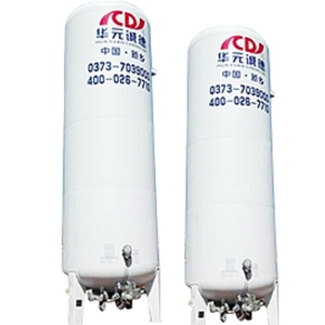 20m3 Chemical LO2 Storage Tank Size Pressure Vessel For Sale