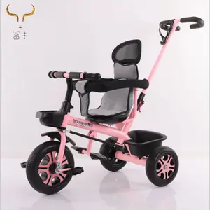 Pabrik Menjual Sepeda Roda Tiga Anak-anak Bahan Baja Karbon Tinggi Bayi Barrow Pilihan Pertama Bayi Ibu