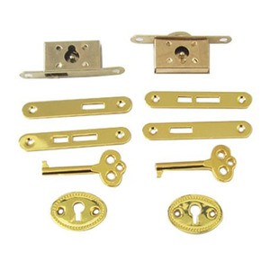 HBL02 Trang Sức Nhỏ Bằng Gỗ Hộp Khóa Đầy Đủ Mộng Khóa Key Set - Product Image 2