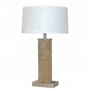 Tafellamp Hotel Rvs Woondecoratie Klassieke Luxe Houten Tafel Lamp