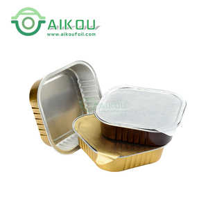 Plateau de <span class=keywords><strong>mariage</strong></span> coloré pour décoration moules à gâteaux, moule à dessert, plateaux carrés en aluminium, tasse à gâteaux carrée - Product Image 4