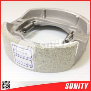 ส่วนประกอบดรัมเบรกรองเท้าสกู๊ตเตอร์รถจักรยานยนต์ความเร็วสูงส่วนประกอบดรัมเบรกรองเท้าสกู๊ตเตอร์สำหรับมอเตอร์ไซค์หลังการให้บริการ - Product Image 4