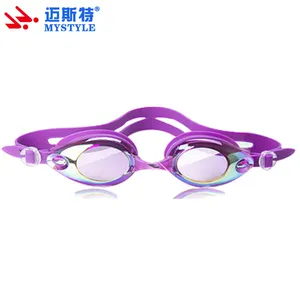 Adult Fashion design Mirror Coating Swimming Goggles