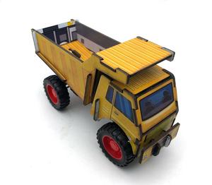 Chất lượng cao Kích thước 40*25cm Dump Truck tông <span class=keywords><strong>3D</strong></span> câu đố - Product Image 3