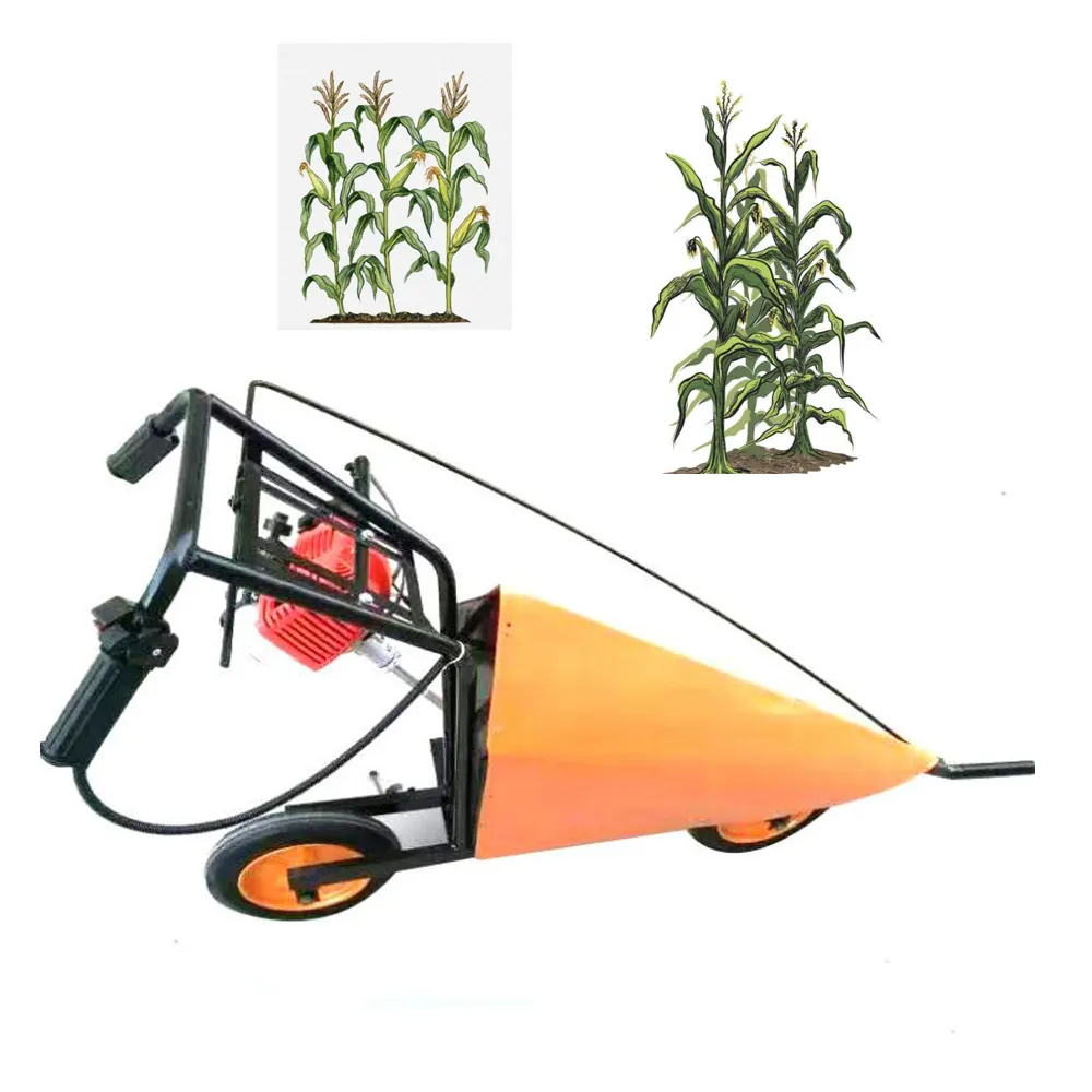 Walking Tractor Running Corn Reaper Binder/Beans Harvesting And Bundling Machine/Cotton Straw Reaper And Binder