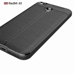 Struttura di cuoio Cassa Del Telefono per <span class=keywords><strong>Redmi</strong></span> <span class=keywords><strong>4X</strong></span>, per <span class=keywords><strong>Redmi</strong></span> <span class=keywords><strong>4X</strong></span> Antiurto Back Cover - Product Image 4
