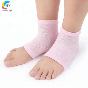 Hot Foot Care sbiancante e umidità crepa traspirabilità Gel di Silicone protezione del tallone calzino Spa <span class=keywords><strong>con</strong></span> foro di ventilazione - Product Image 6