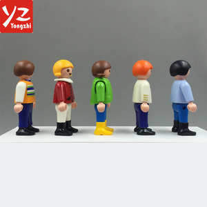 ICTI fábrica aprobado por encargo 5 cm altura <span class=keywords><strong>playmobil</strong></span> figuras de acción juguetes para niños - Product Image 2