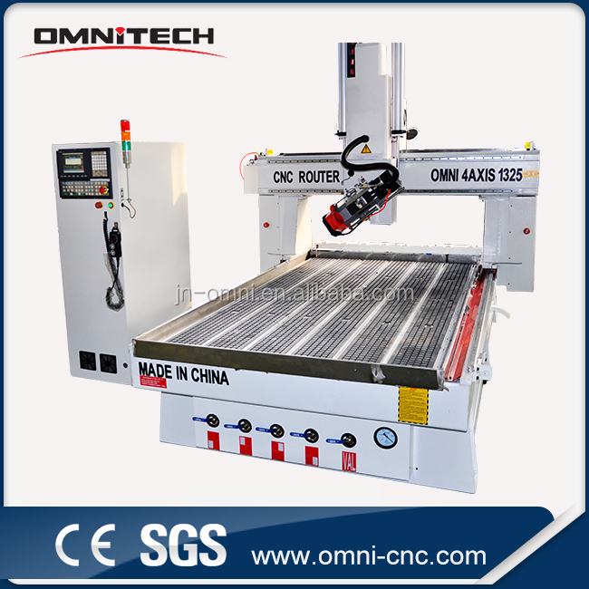 OMNI 1325 горячая продажа дещёвый высоком качеством 4-осевой фрезерный станок с чпу