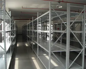 Maxrac personalizzato scaffale di metallo magazzino di stoccaggio cremagliera in ferro medio duty scaffalature in acciaio